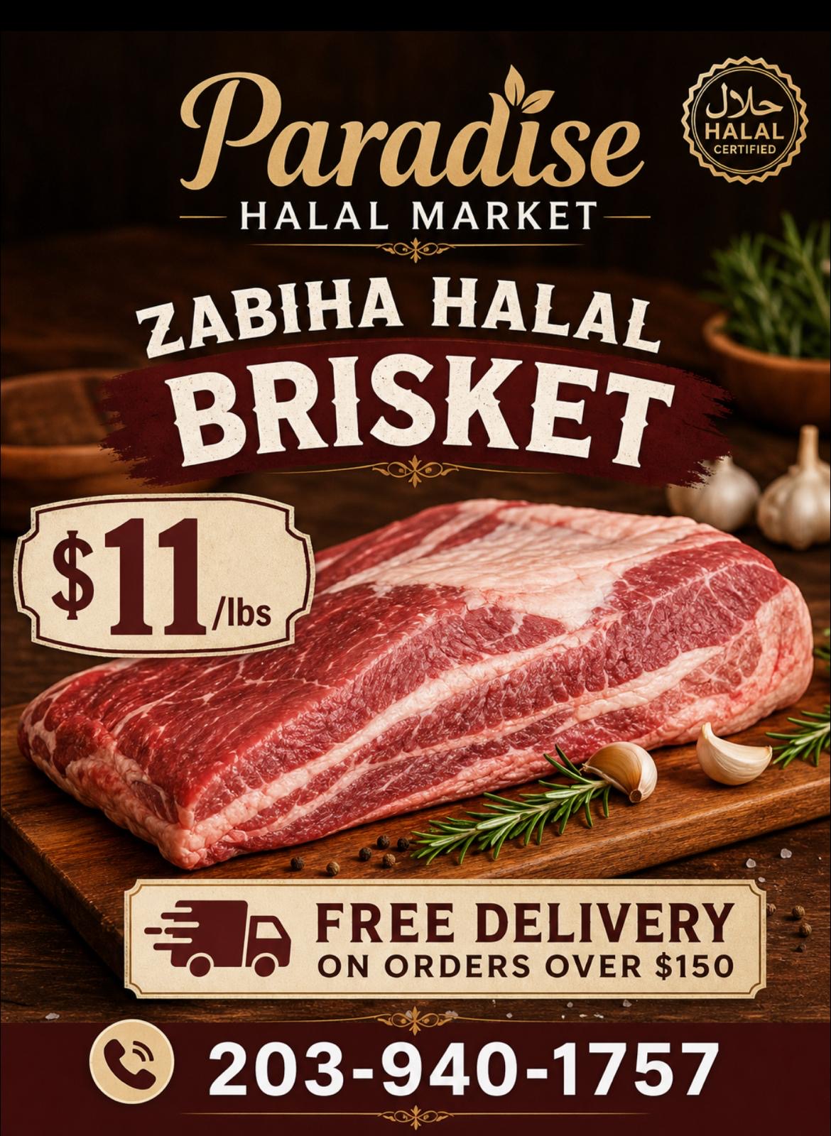 Halal Beef Brisket