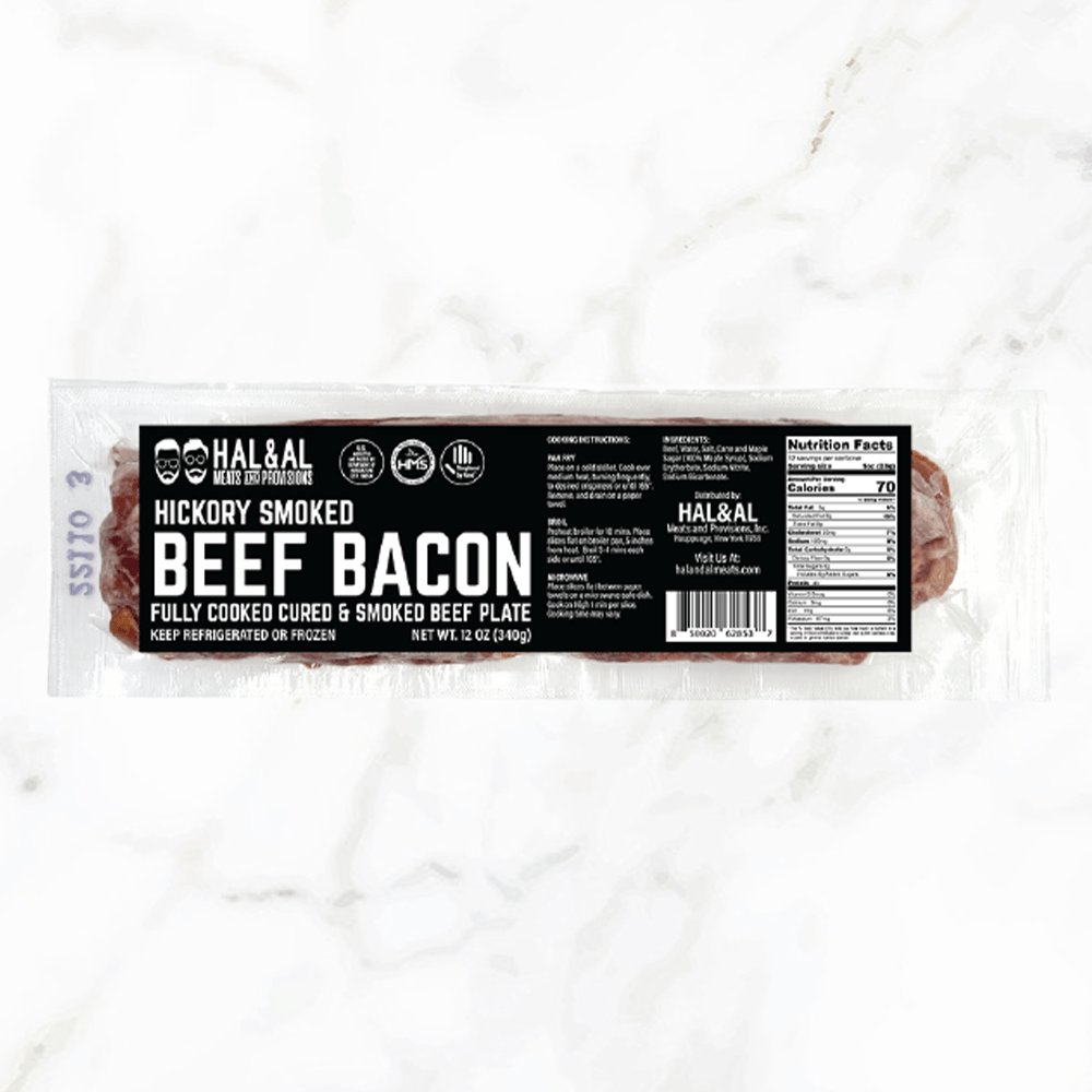 Sliced Beef Bacon 12Oz