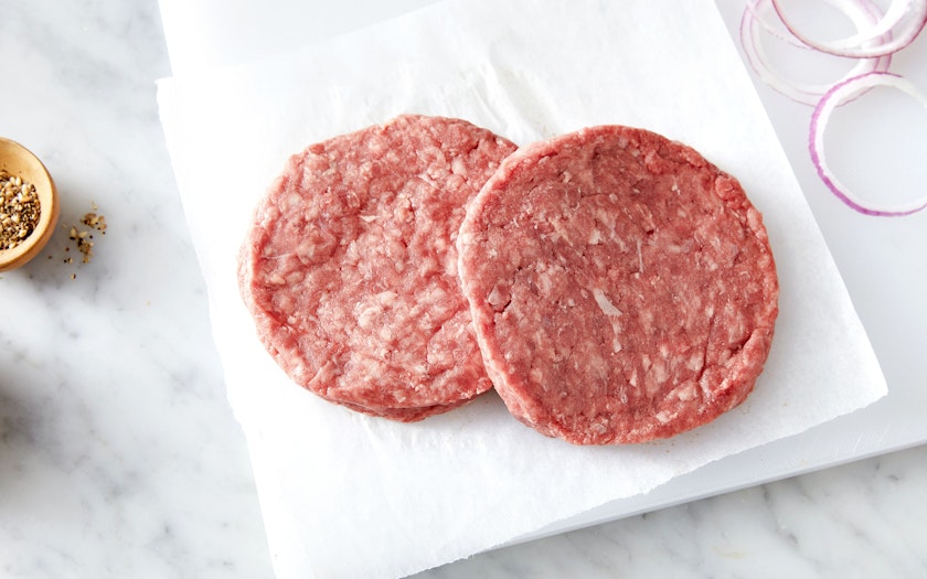 Wholesale Beef Burger Patties - 40 lbs Box