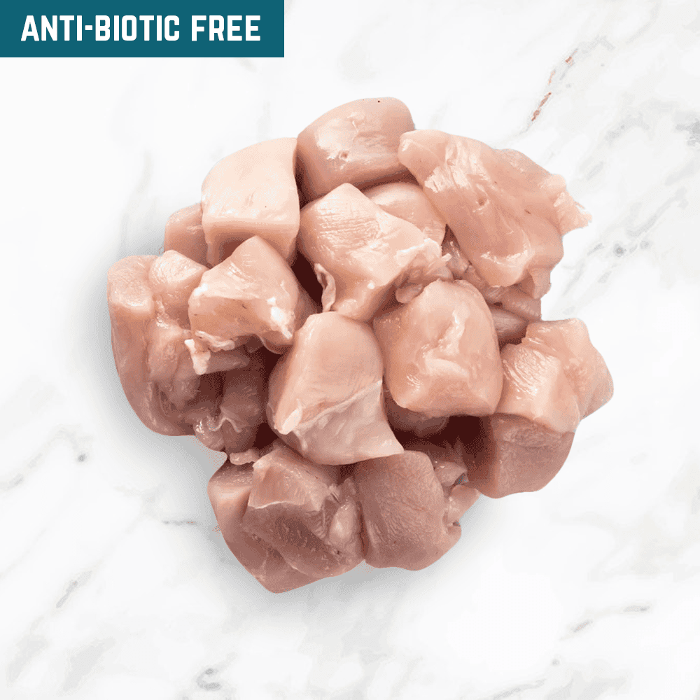 Boneless Skinless Chicken Breast Chunks 1Lb